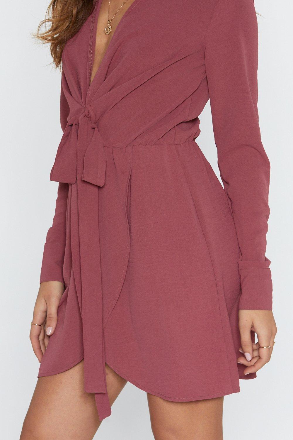 Never tied down shirt dress on sale