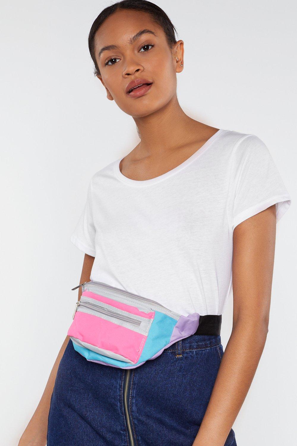 WANT In Your Primary Colorblock Fanny Pack