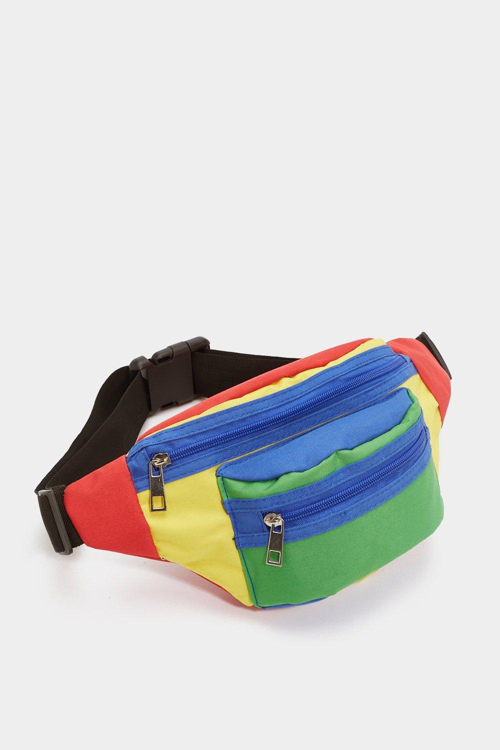 WANT In Your Primary Colorblock Fanny Pack