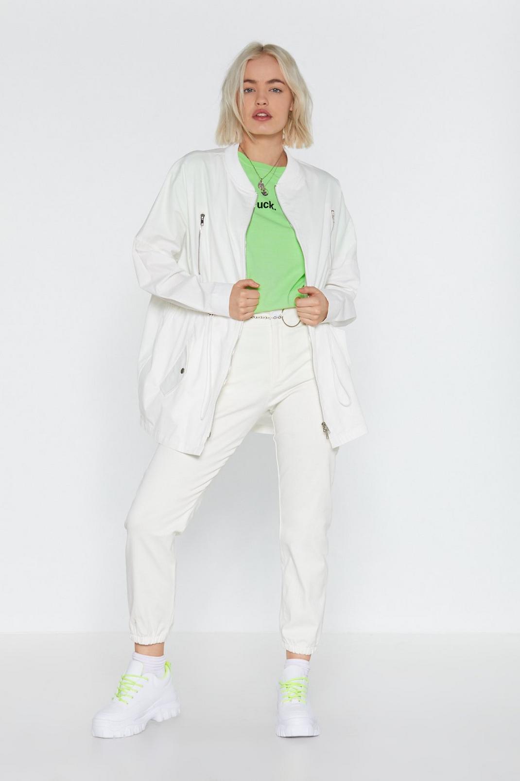Pull Me in Drawstring Utility Jacket image number 1