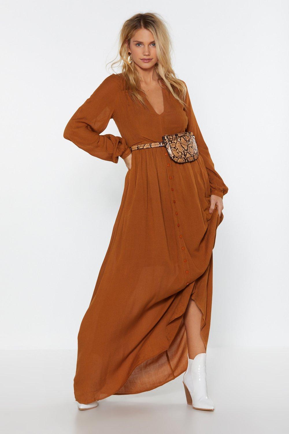 cheesecloth maxi dress