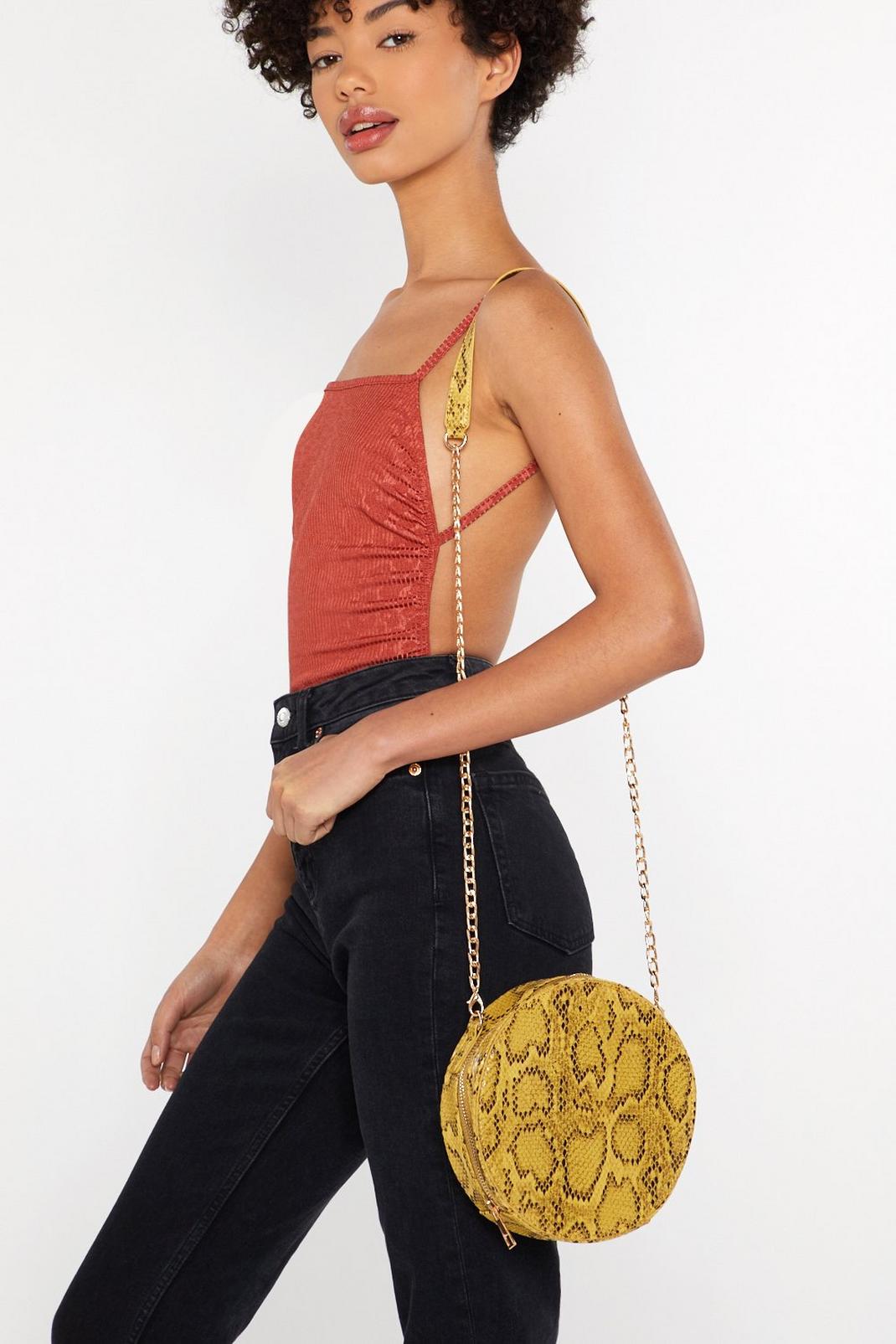 WANT I Hiss You Were Here Snake Crossbody Bag image number 1
