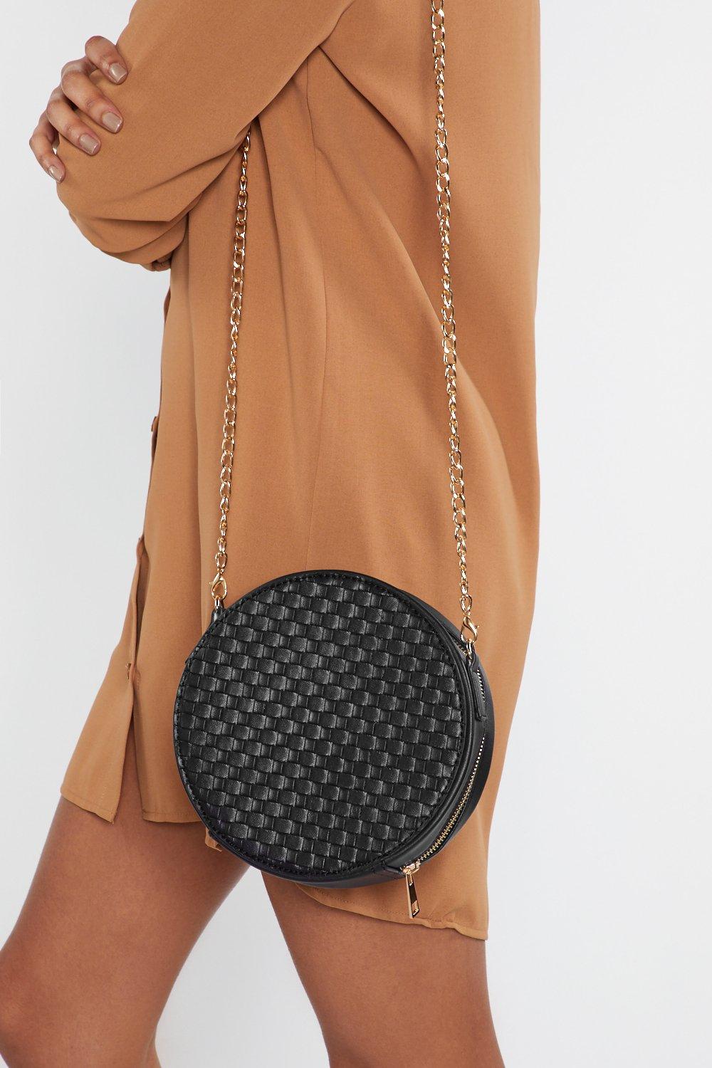 Weave circle bag hotsell