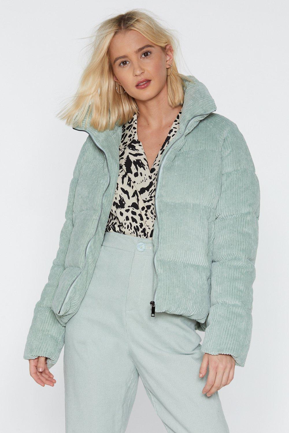 nasty gal cord jacket