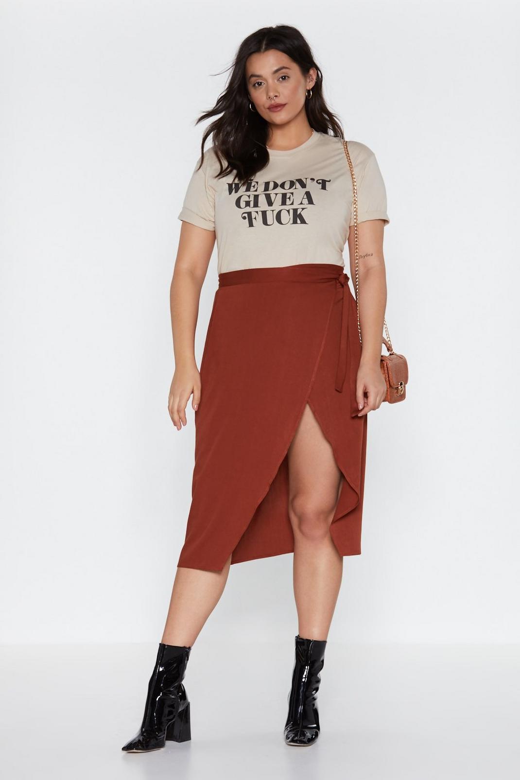 It's a Wrap Midi Skirt image number 1