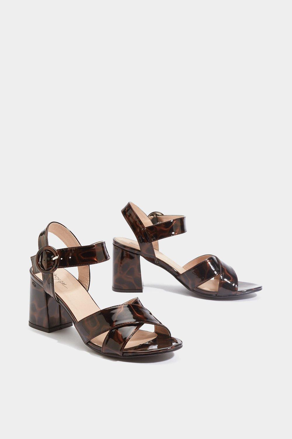 Tortoise shell online sandals