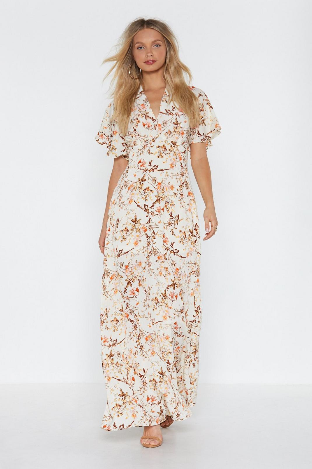 Grow On Then Floral Maxi Dress image number 1