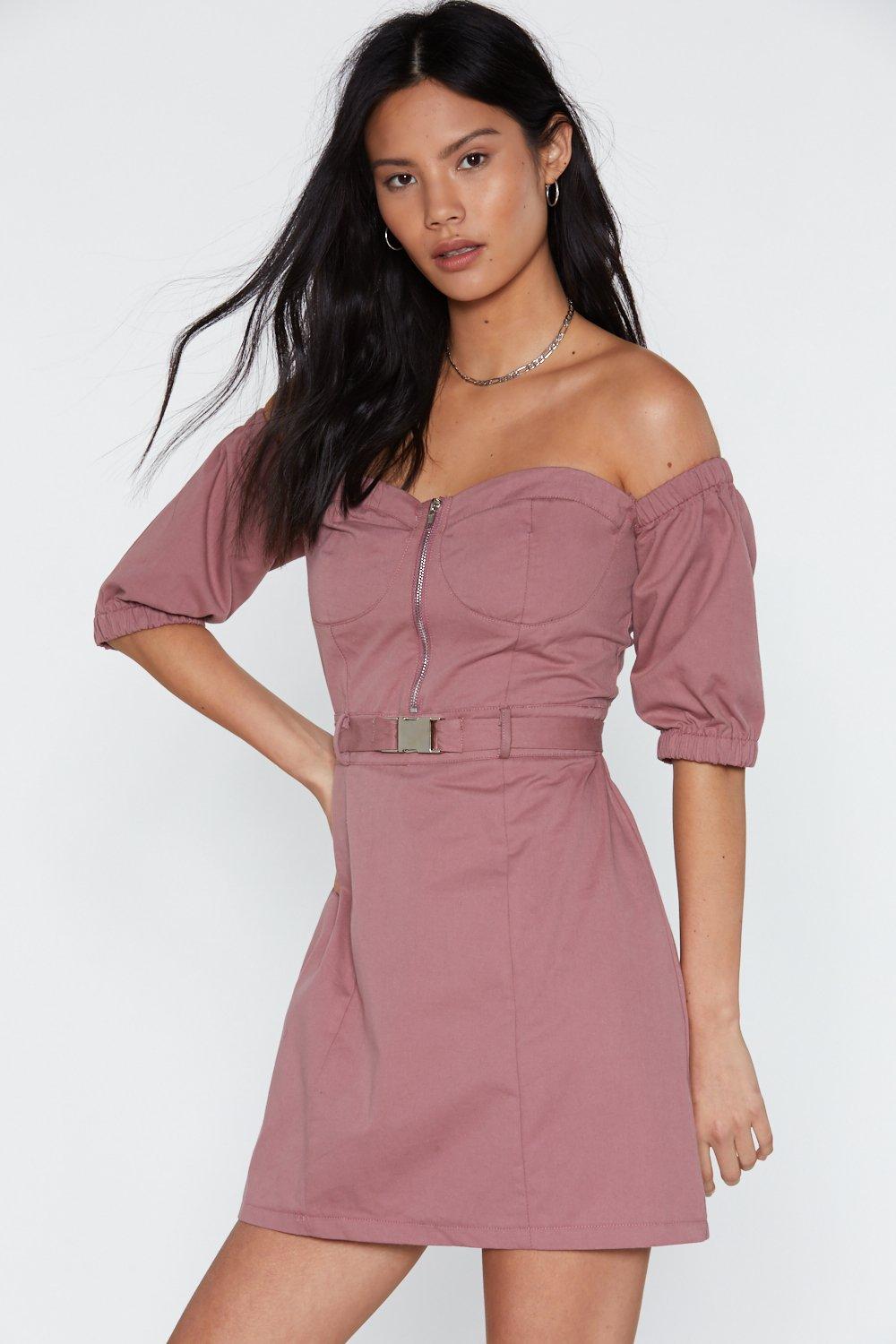 Off the hotsell shoulder utility dress