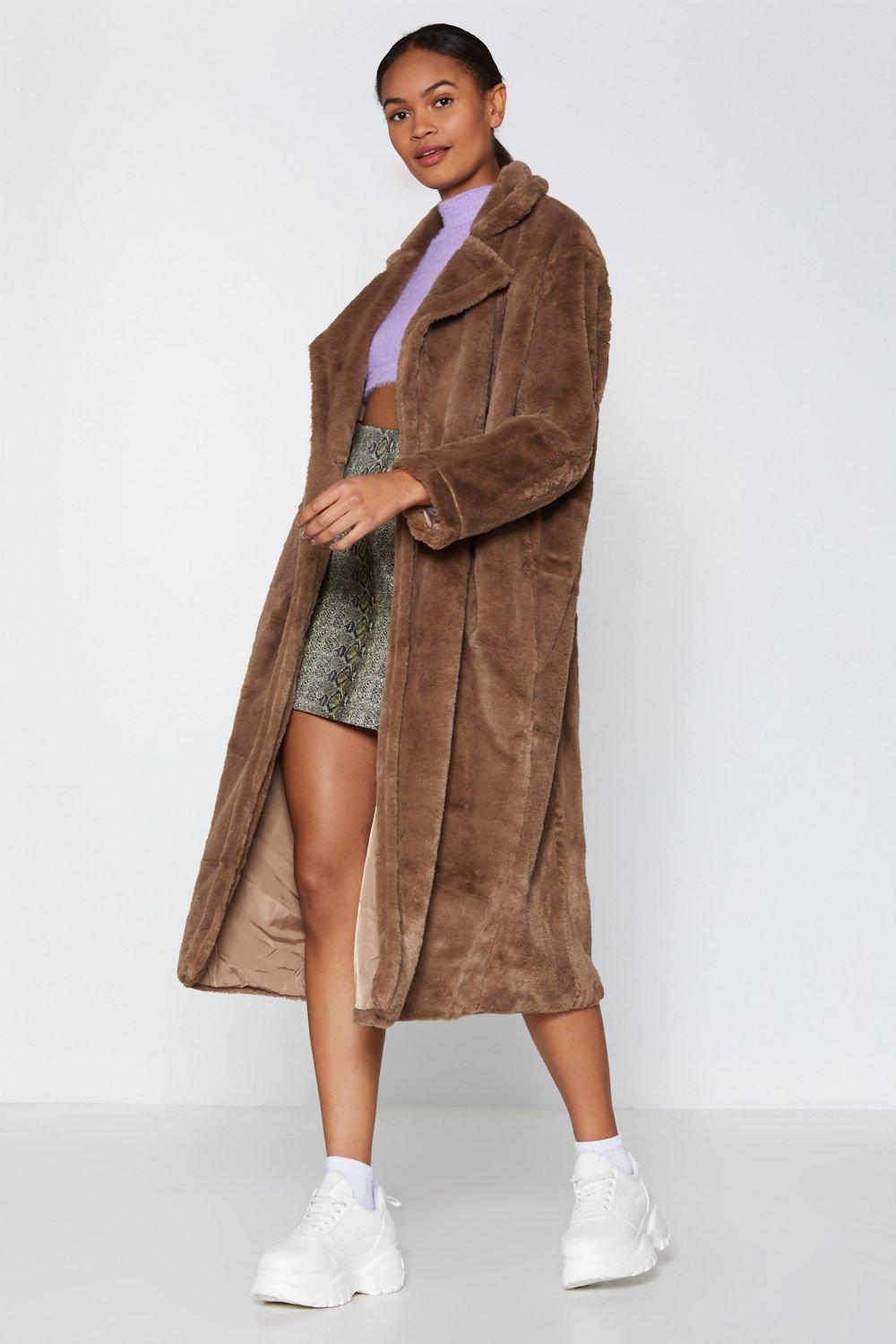 fake fur coats