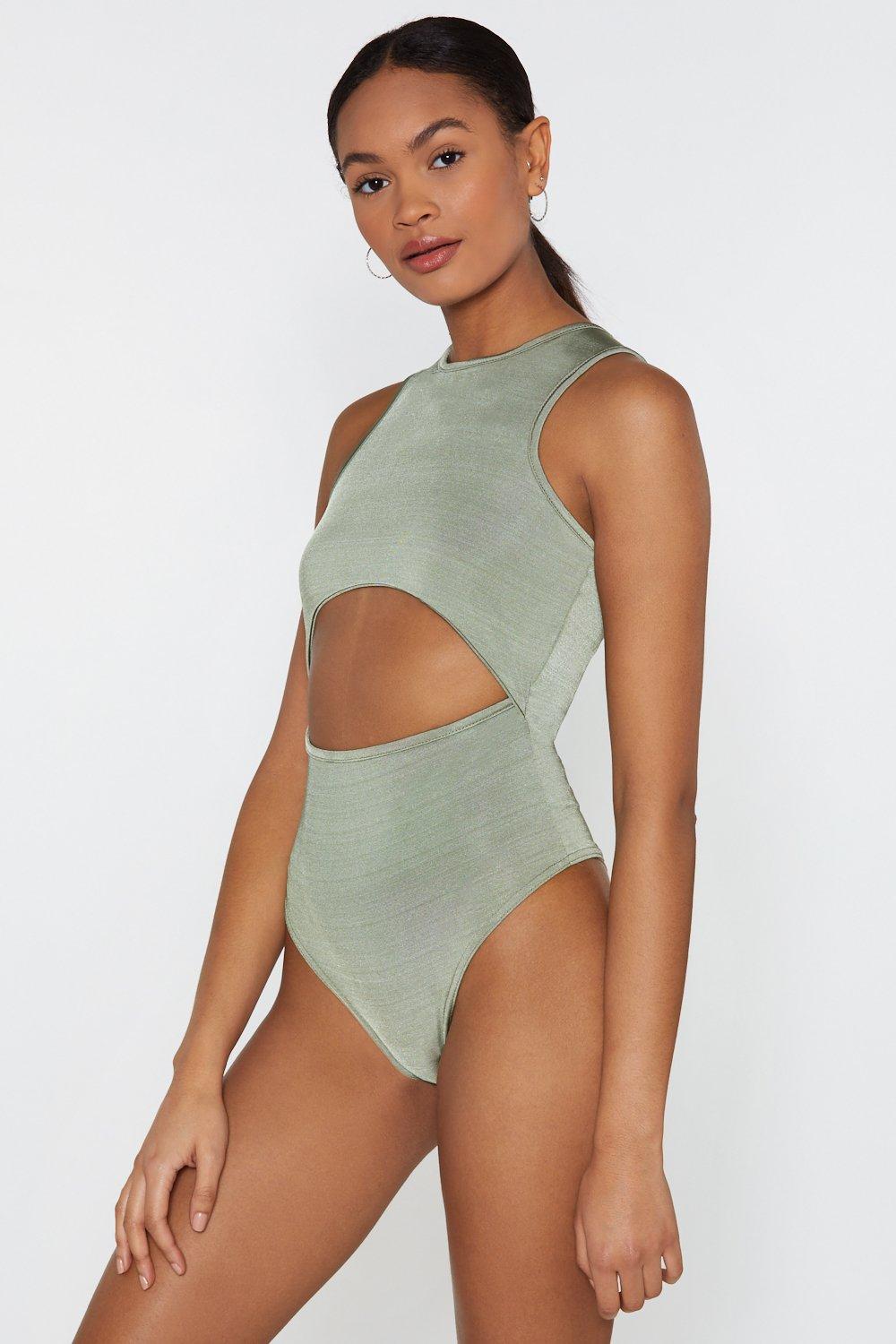 Underboob Cut Out Bodysuit