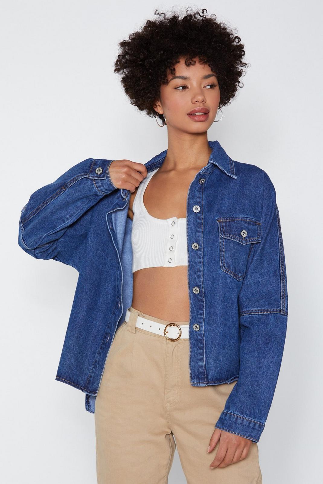Meet You There Denim Jacket image number 1
