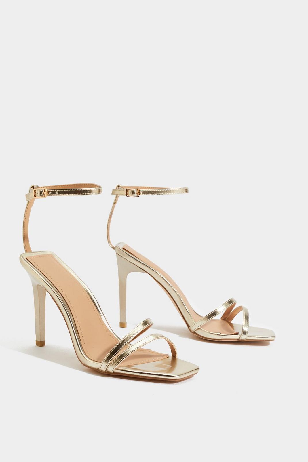 Do You Square Strappy Heel | Nasty Gal