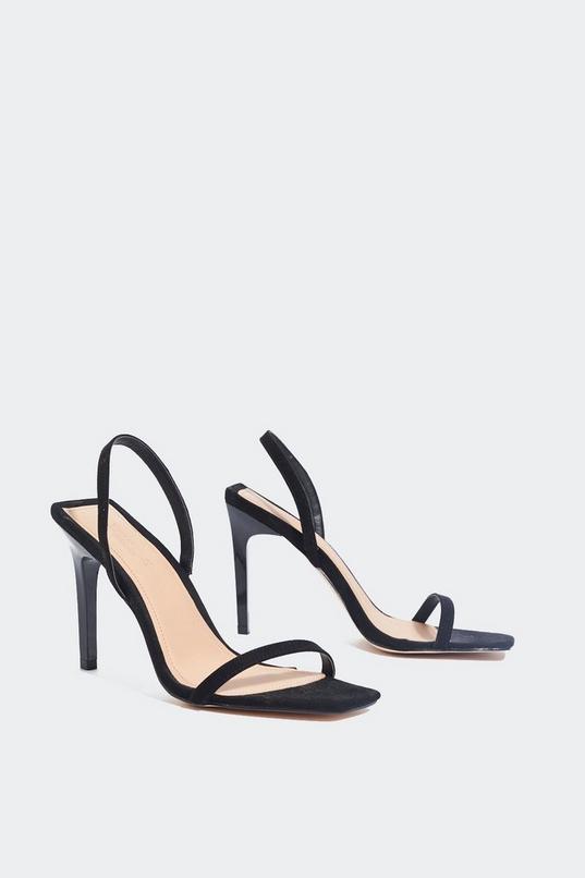 All the Angles Square Toe Heel | Nasty Gal