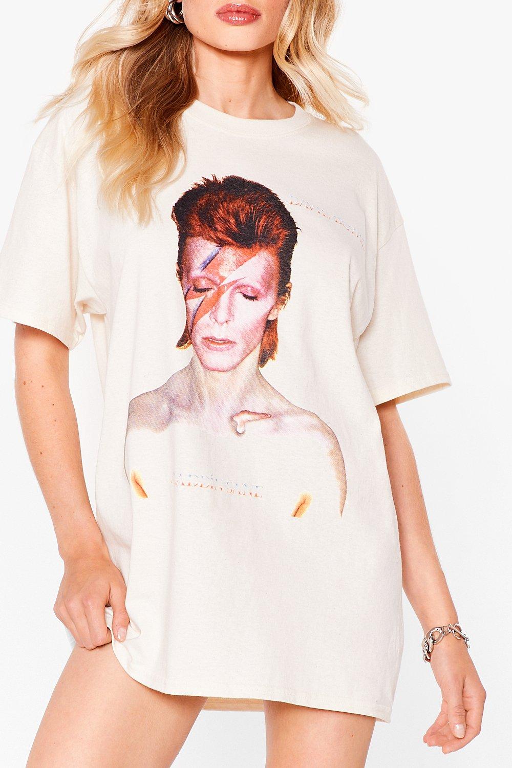 David bowie hotsell t shirt dress