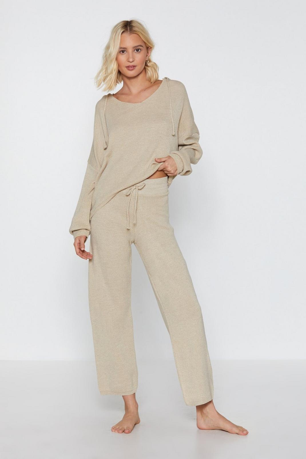By Your Side Sweater and Wide-Leg Pants Set image number 1