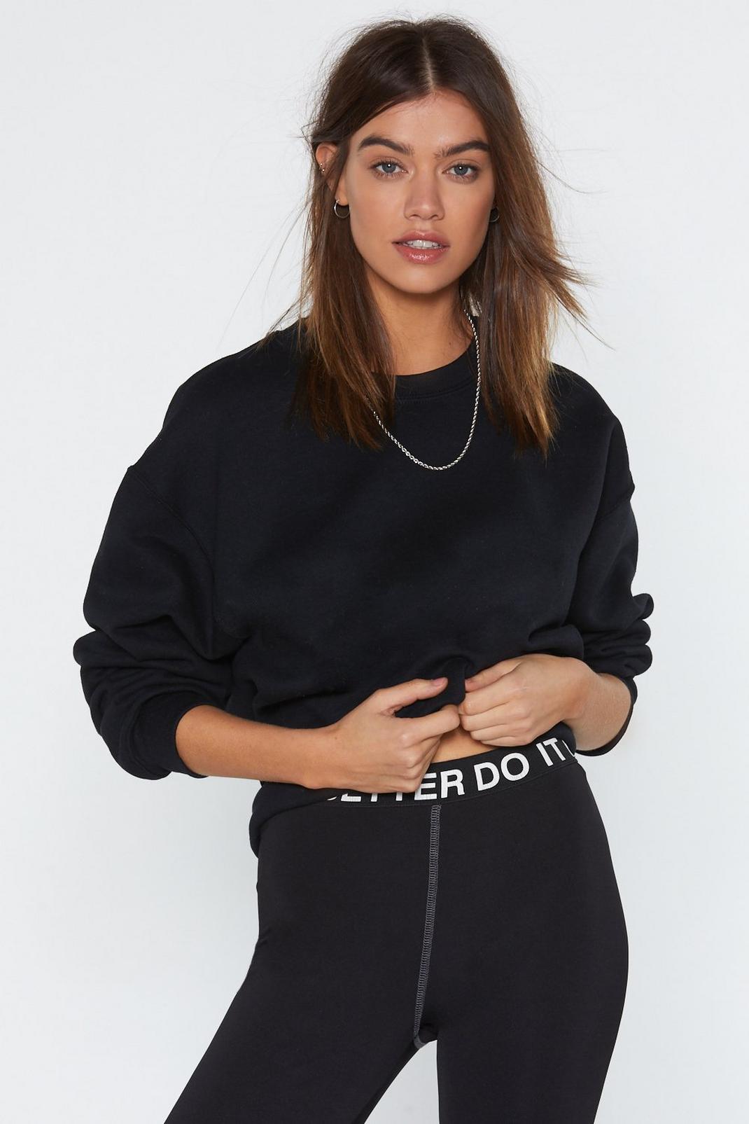 Don't Sweat the Small Stuff Relaxed Sweatshirt image number 1