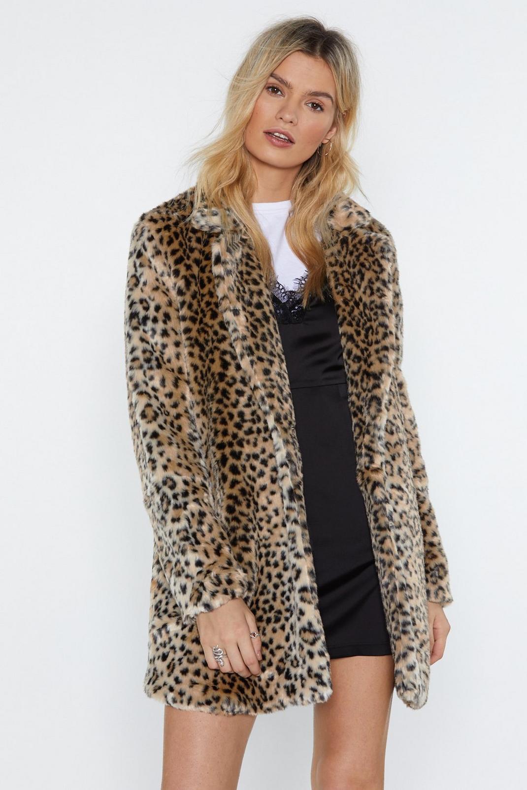 Total Softy Leopard Coat image number 1