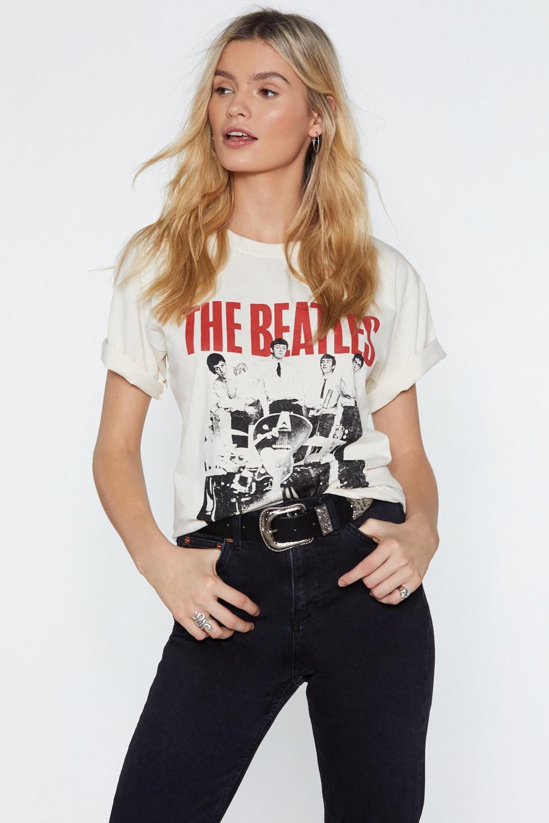 T-shirt de groupe The Beatles American Tour 1964 image number 1