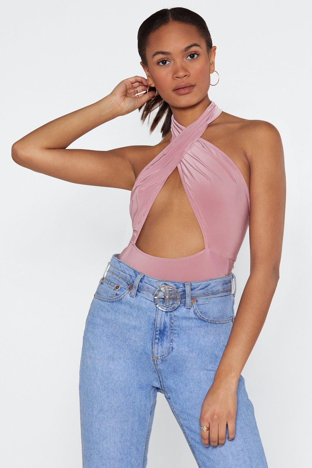 Cut Out To The Chase Bodysuit Nasty Gal