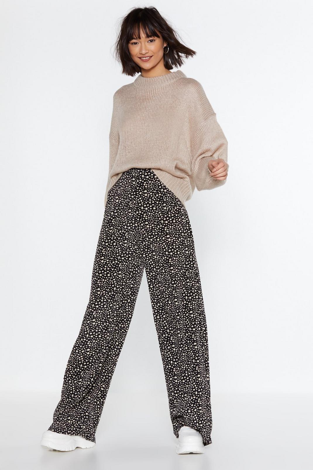 What's Dot into You Wide-Leg Pants image number 1