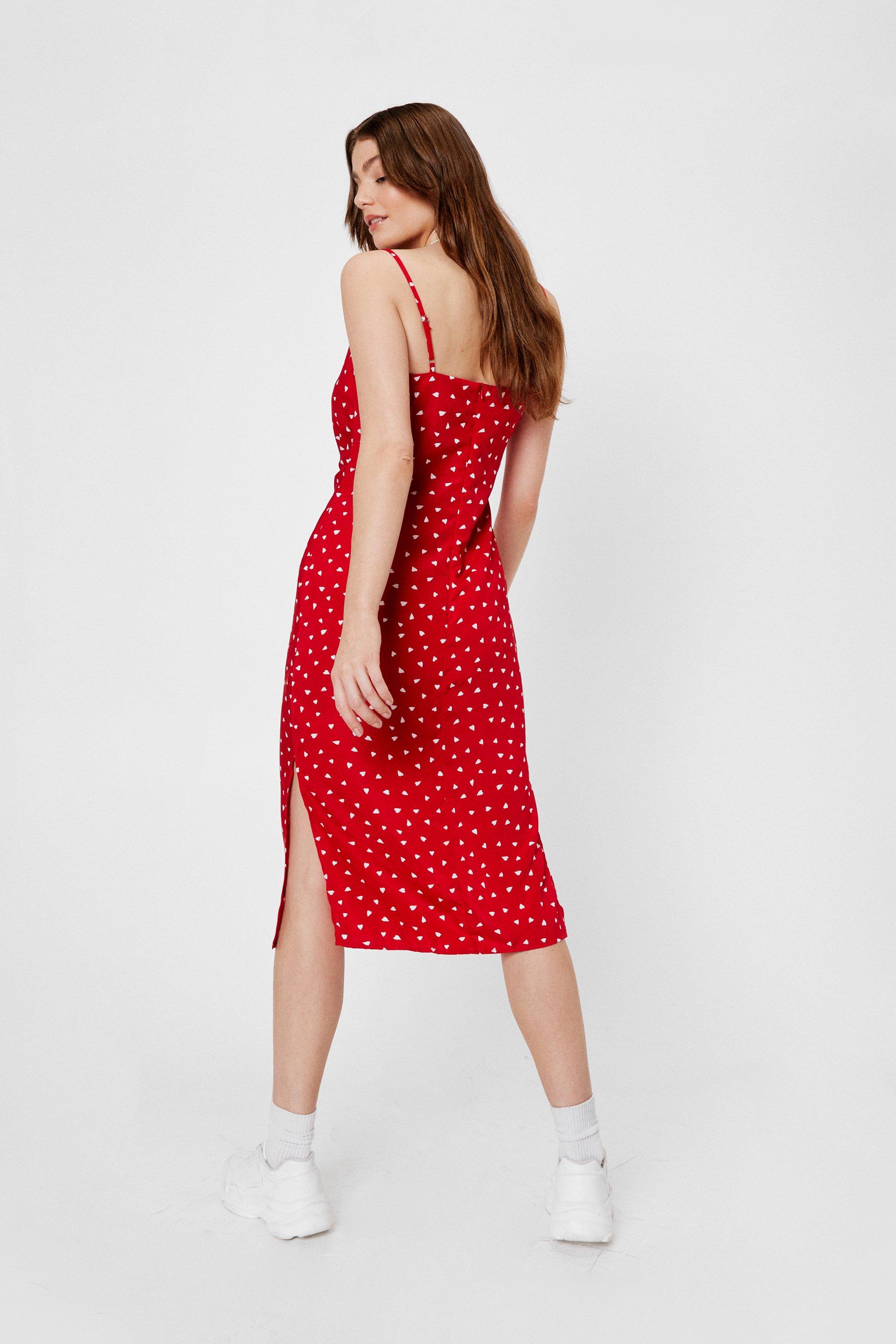 Nasty gal hotsell heart dress