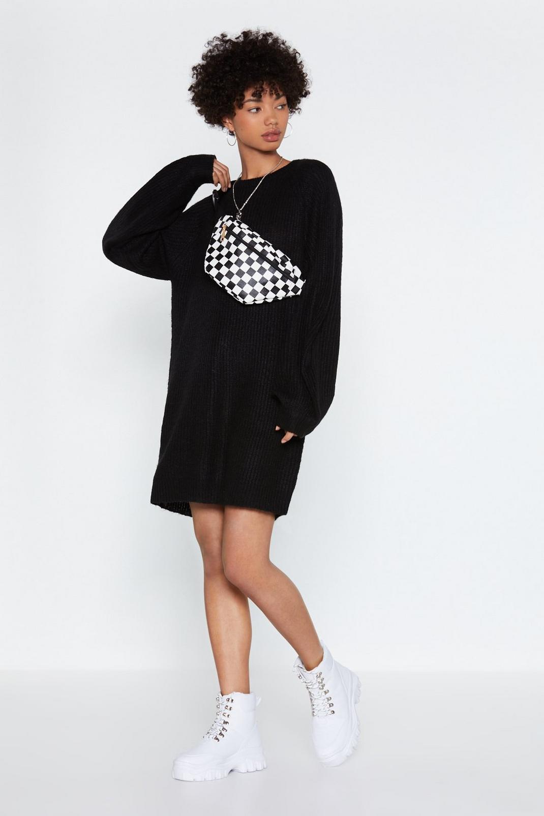Knit Doesn't Matter Sweater Dress image number 1