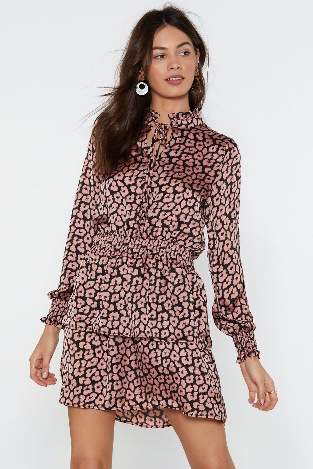 On the Spot Leopard Dress image number 1