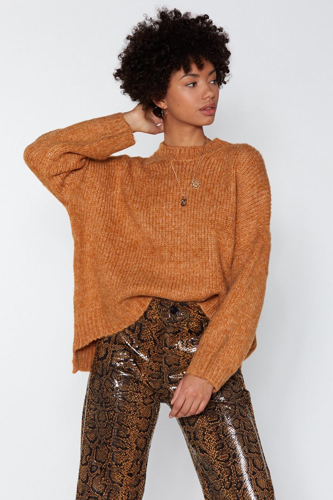 Make Knit Count Yarn Sweater image number 1