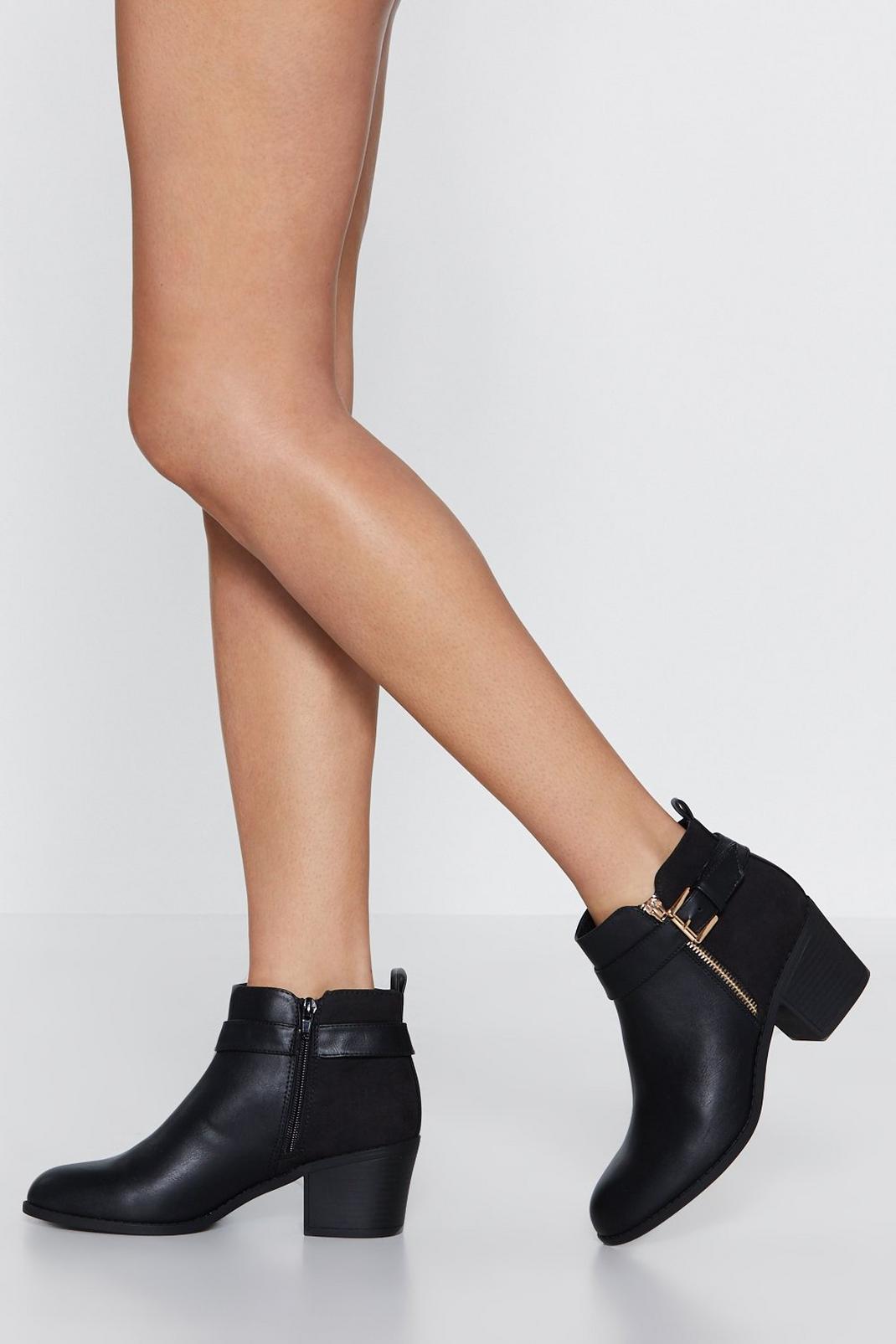 Best of Both Worlds Faux Leather Boot image number 1