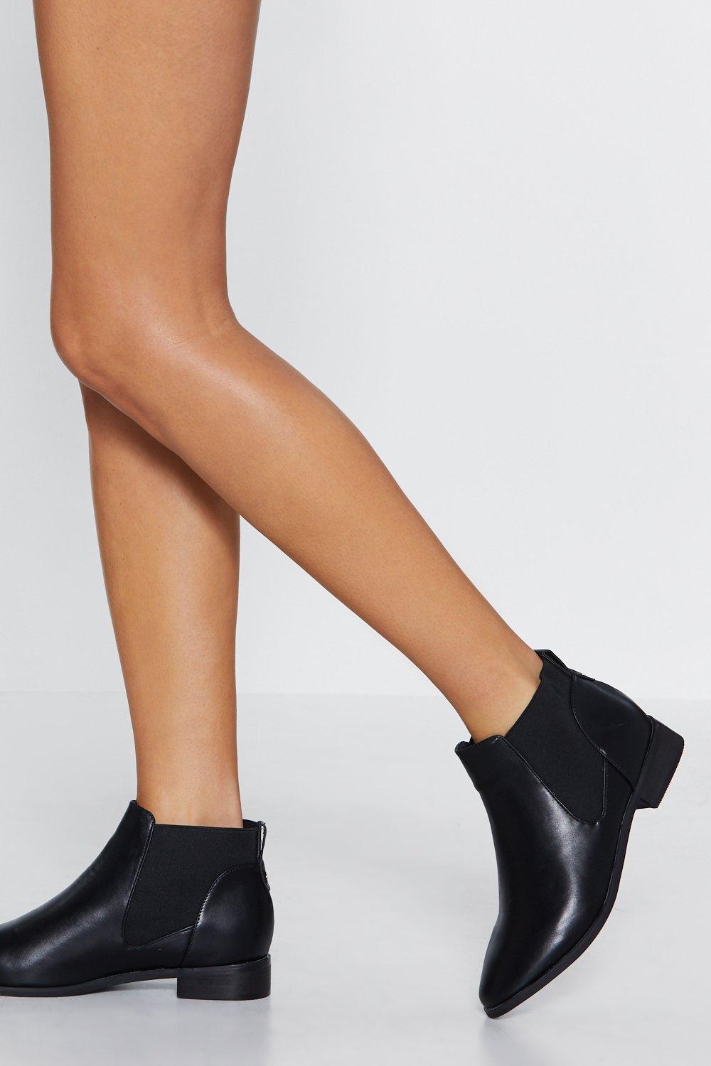 chelsea boots flat sole