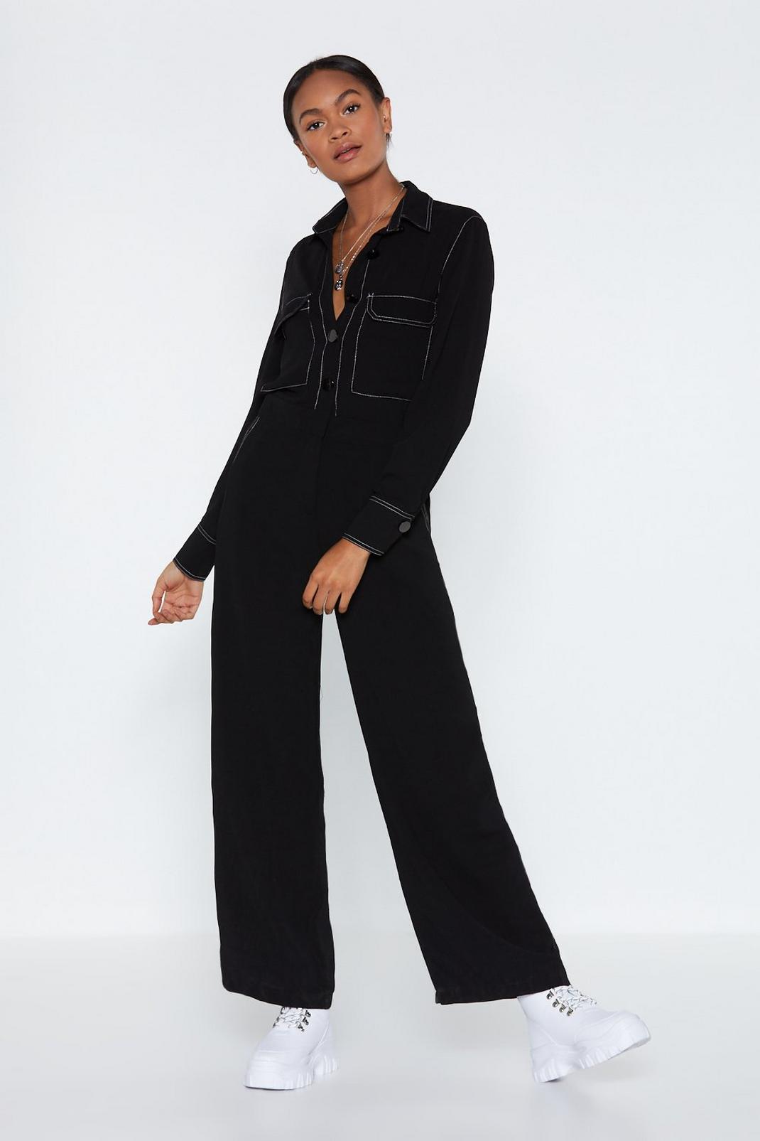 An Absolute Stitch Wide-Leg Jumpsuit image number 1