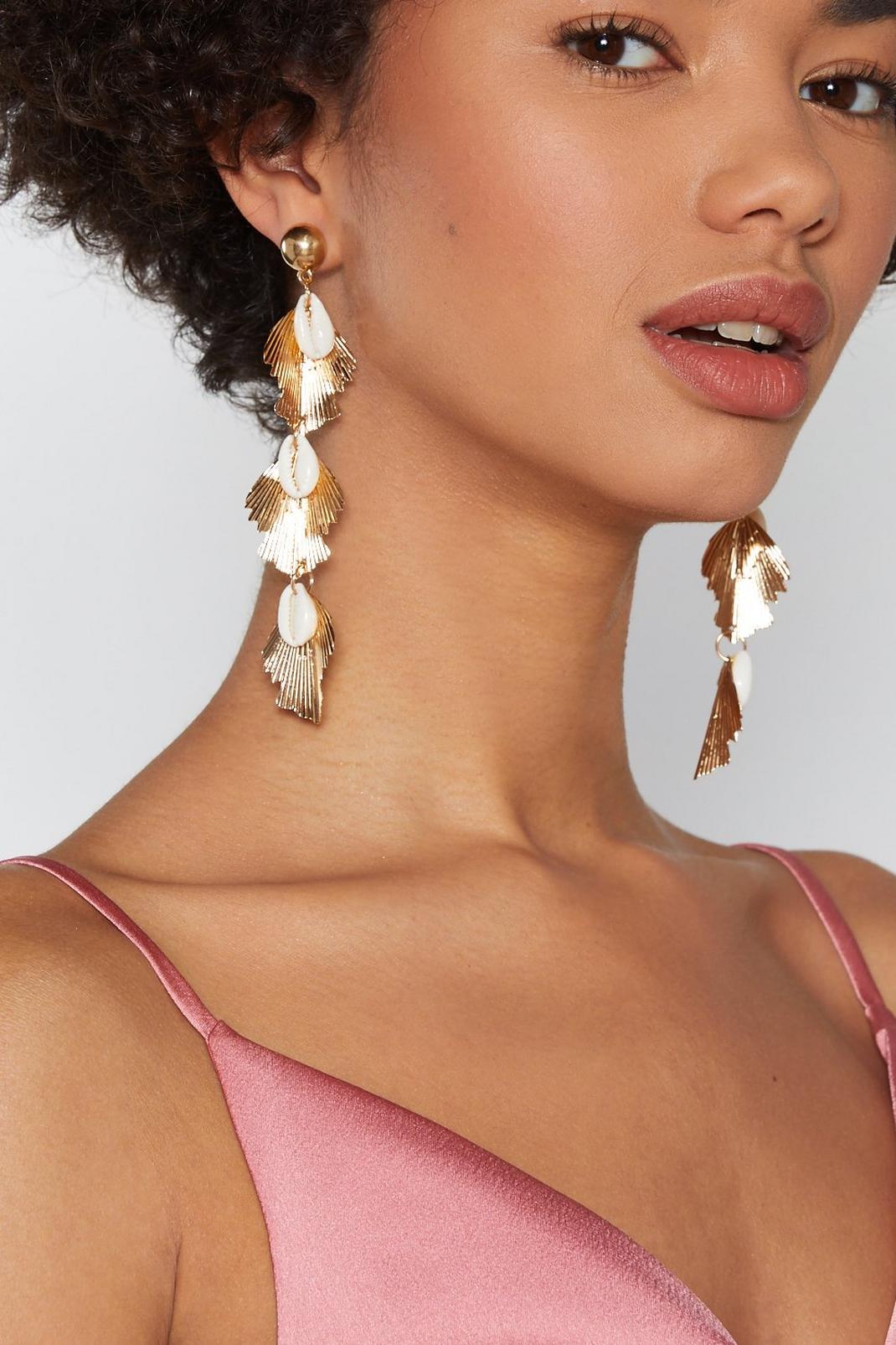 To Shell With It Drop Earrings image number 1
