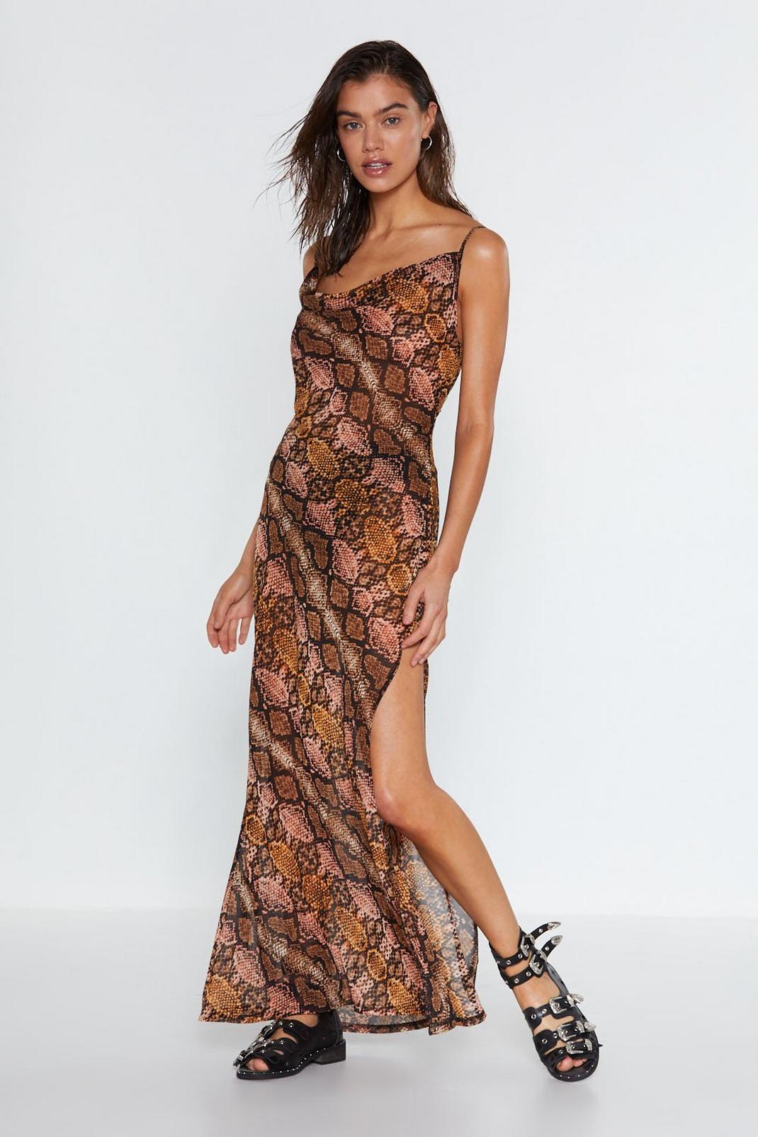 Take a Wild Guess Snake Dress image number 1