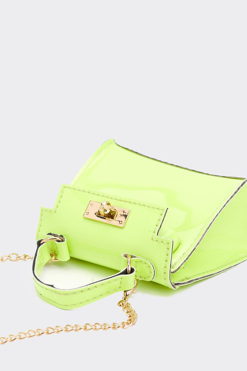 Neon store crossbody bag