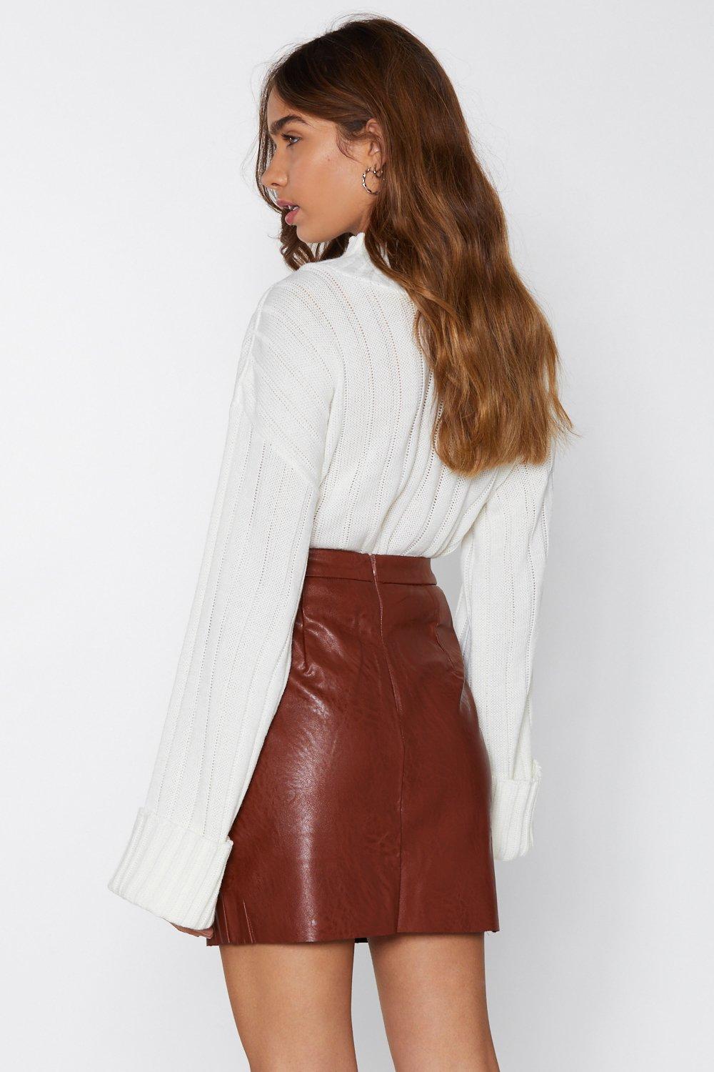 https://media.nastygal.com/i/nastygal/agg79515_brown_xl_2/mini-by-mini-faux-leather-skirt