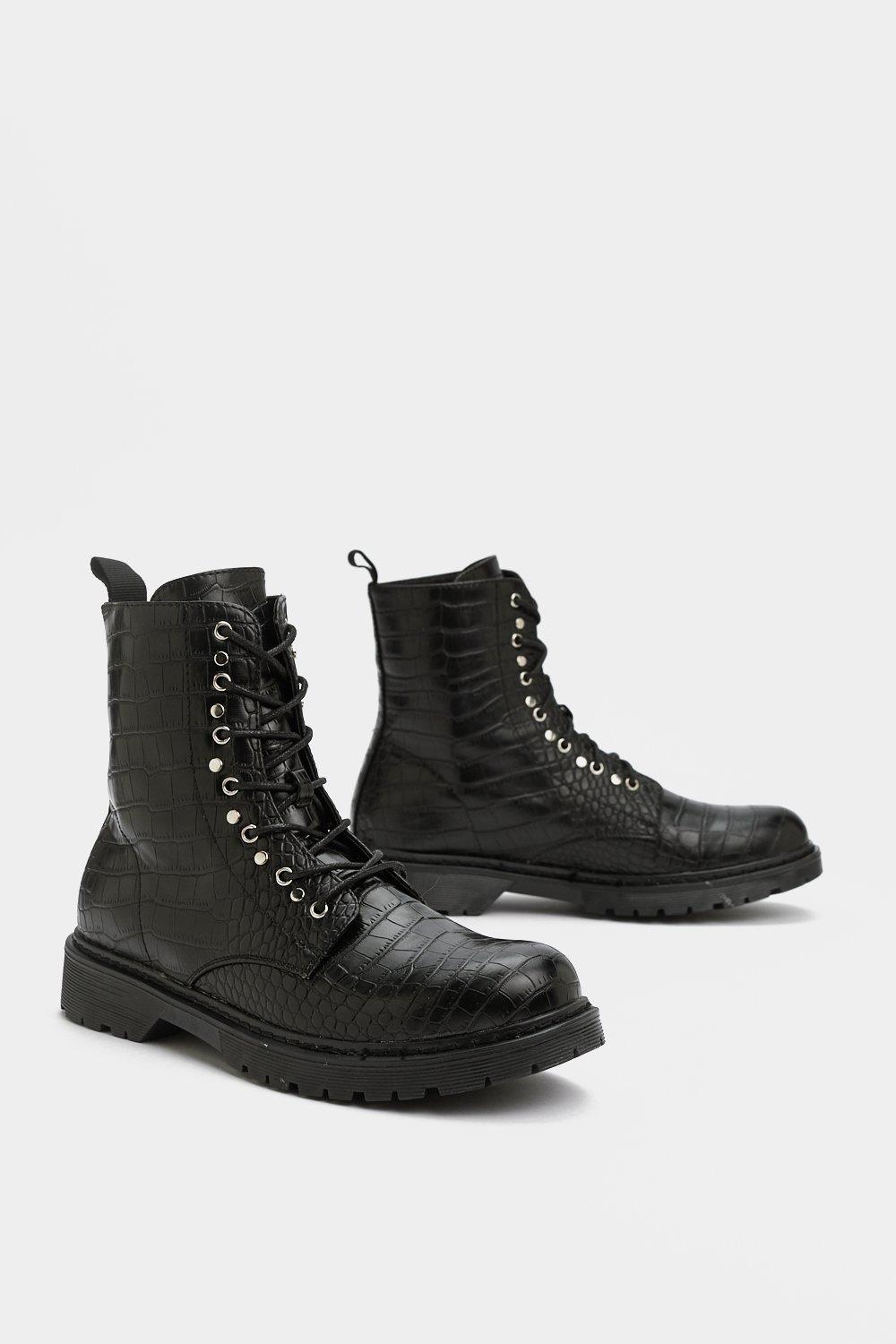 Croc About You Combat Boot