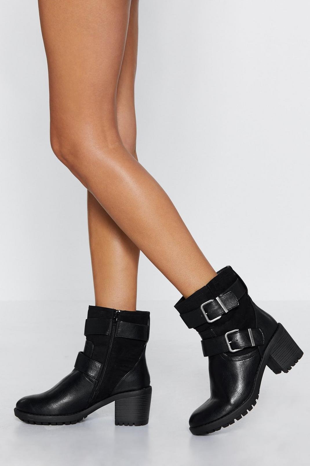 Shut Your Strap Buckle Boot image number 1