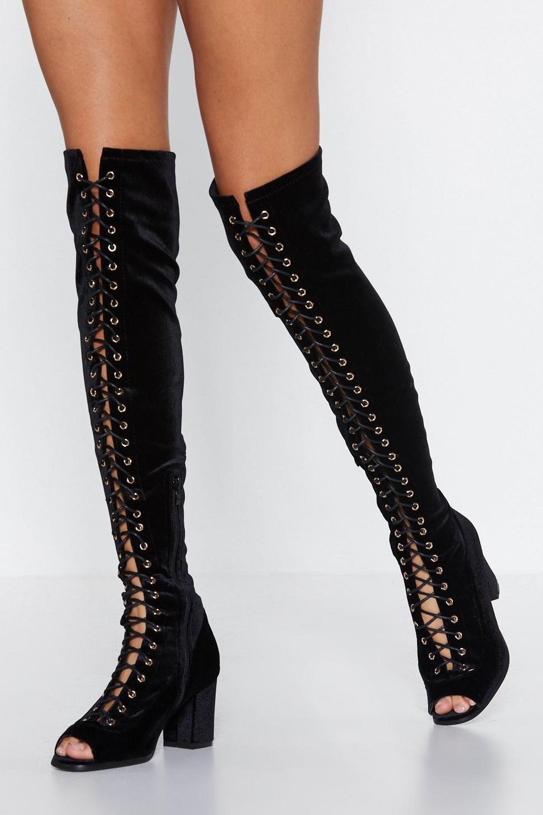 Weak At the Knees Over-the-Knee Boot | Nasty Gal