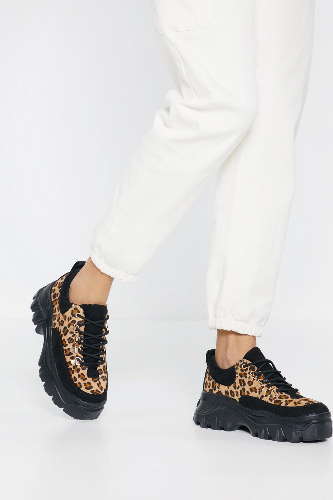 Better Move Fast Leopard Sneaker image number 1