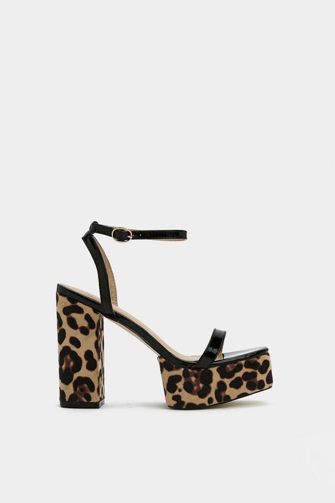 The Art of Purr-suasion Leopard Sandal image number 1