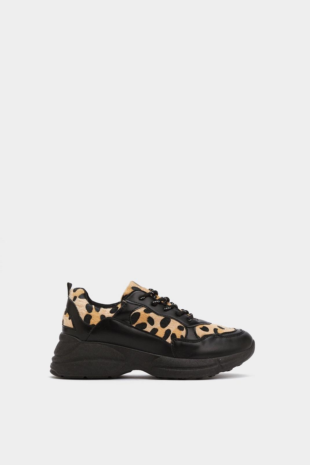 On Your Tail Leopard Sneaker image number 1