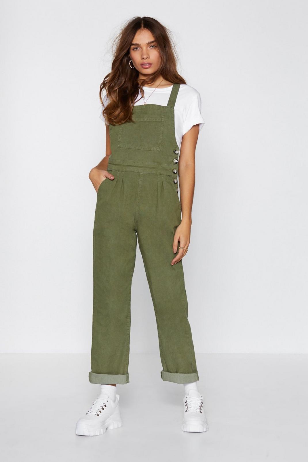 Utility Rad Babe Tie Back Overalls image number 1