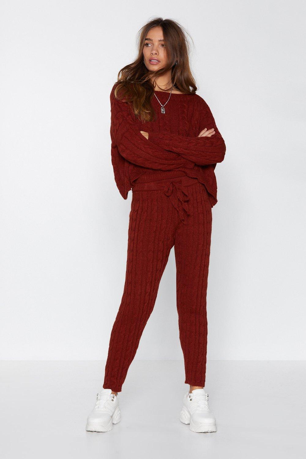 set sweater pants