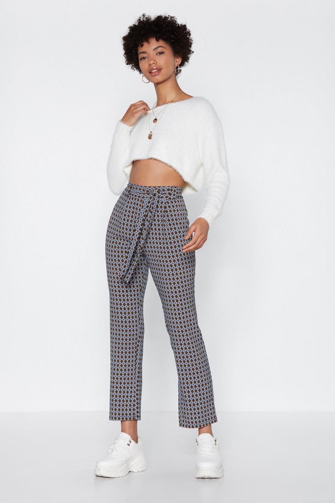 Out On the Tiles High-Waisted Pants image number 1