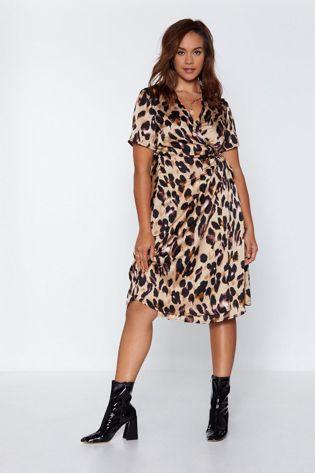 So Fierce Leopard Dress image number 1