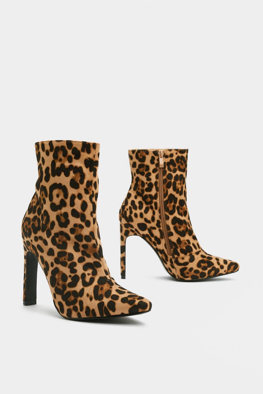 Spot Look and Listen Leopard Boot image number 1