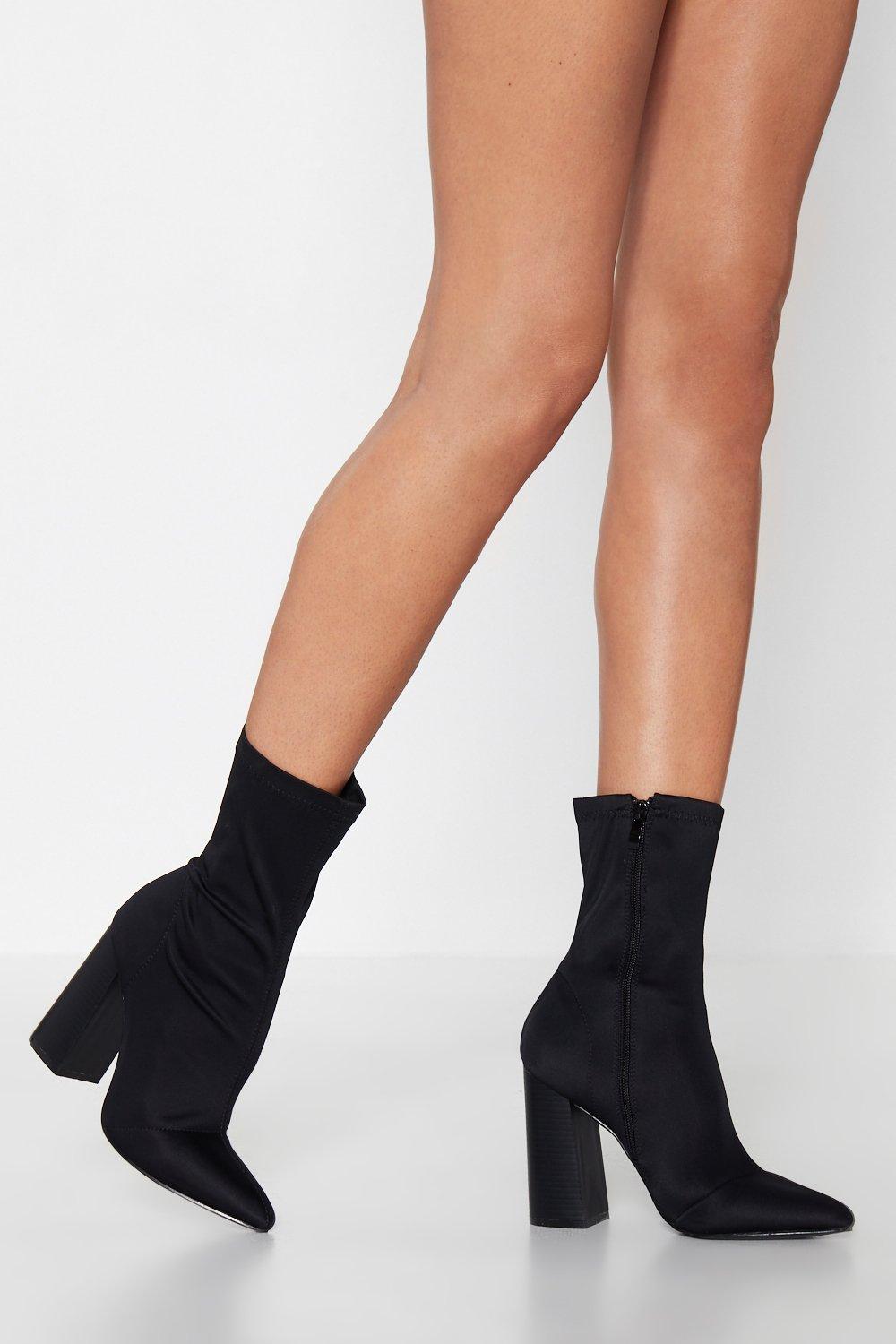 Case in Point Sock Boot | Nasty Gal