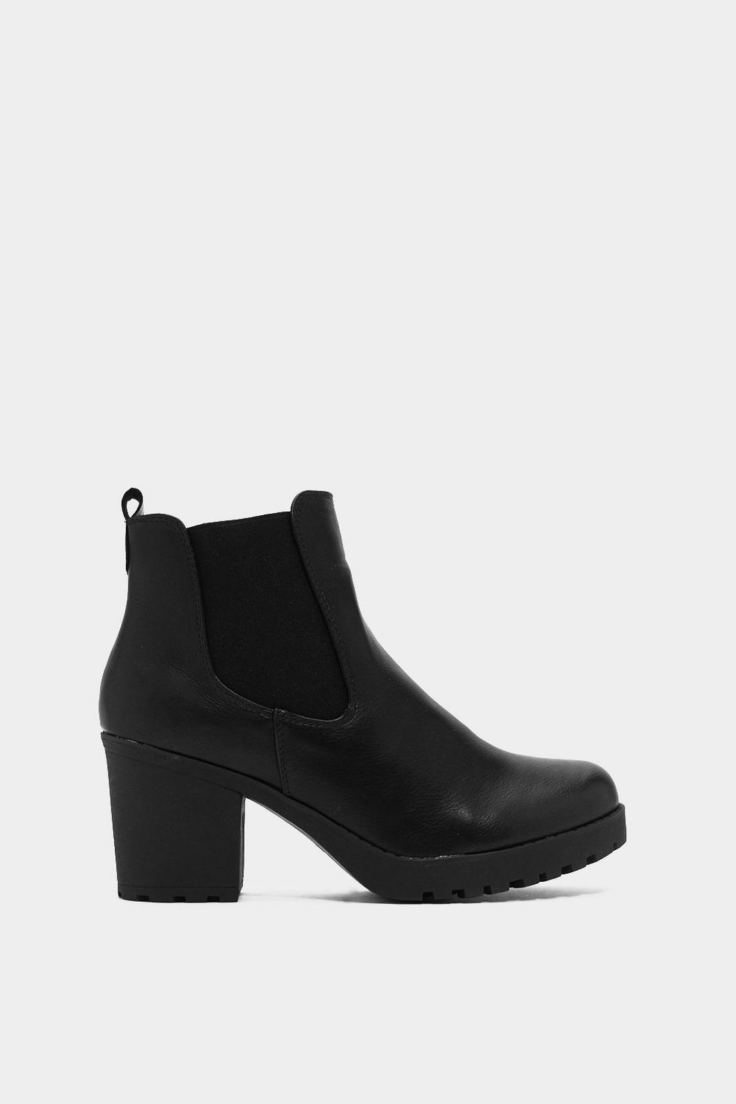 Take Me Home Faux Leather Bootie image number 1
