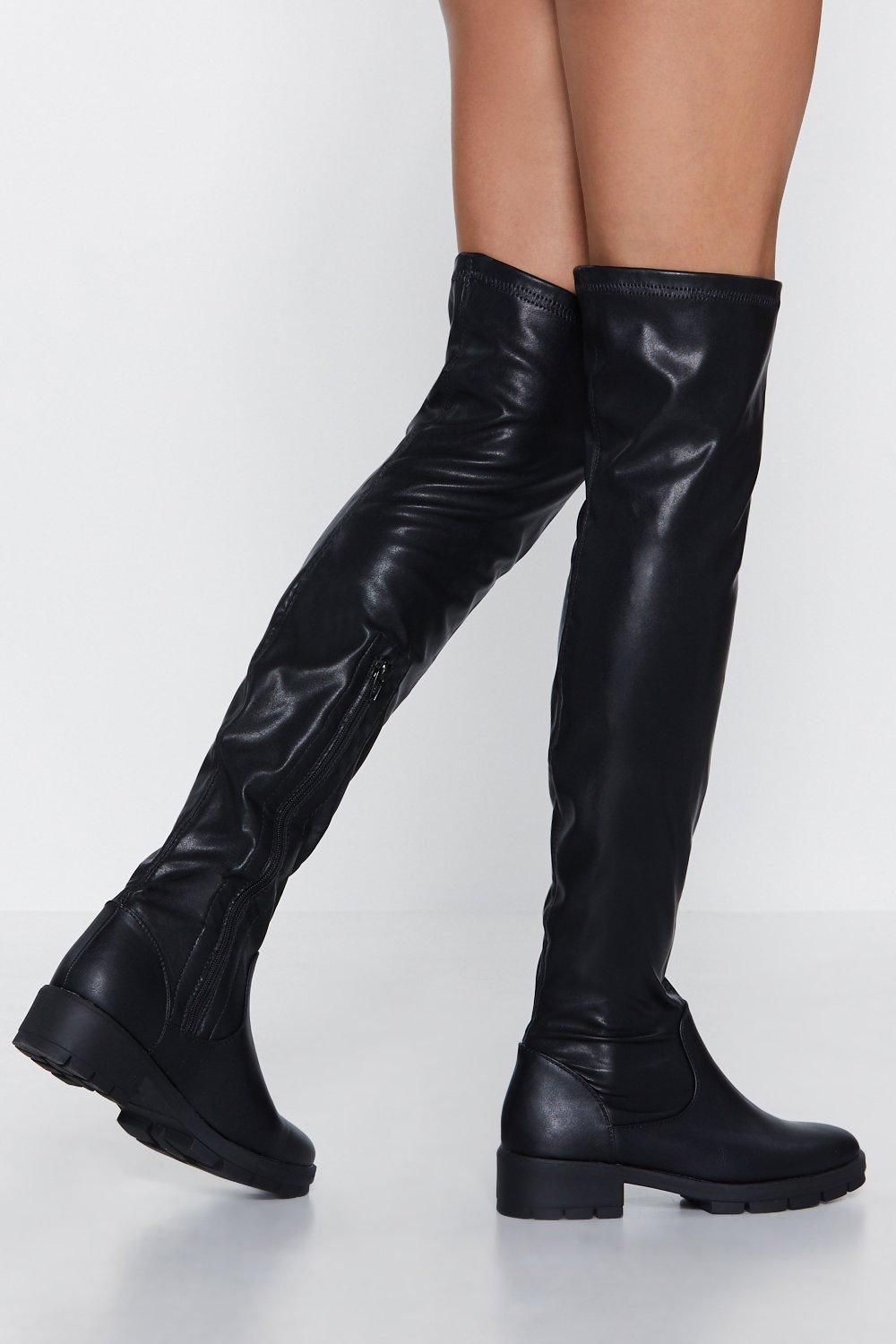 We Knee d to Talk Over the Knee Boot