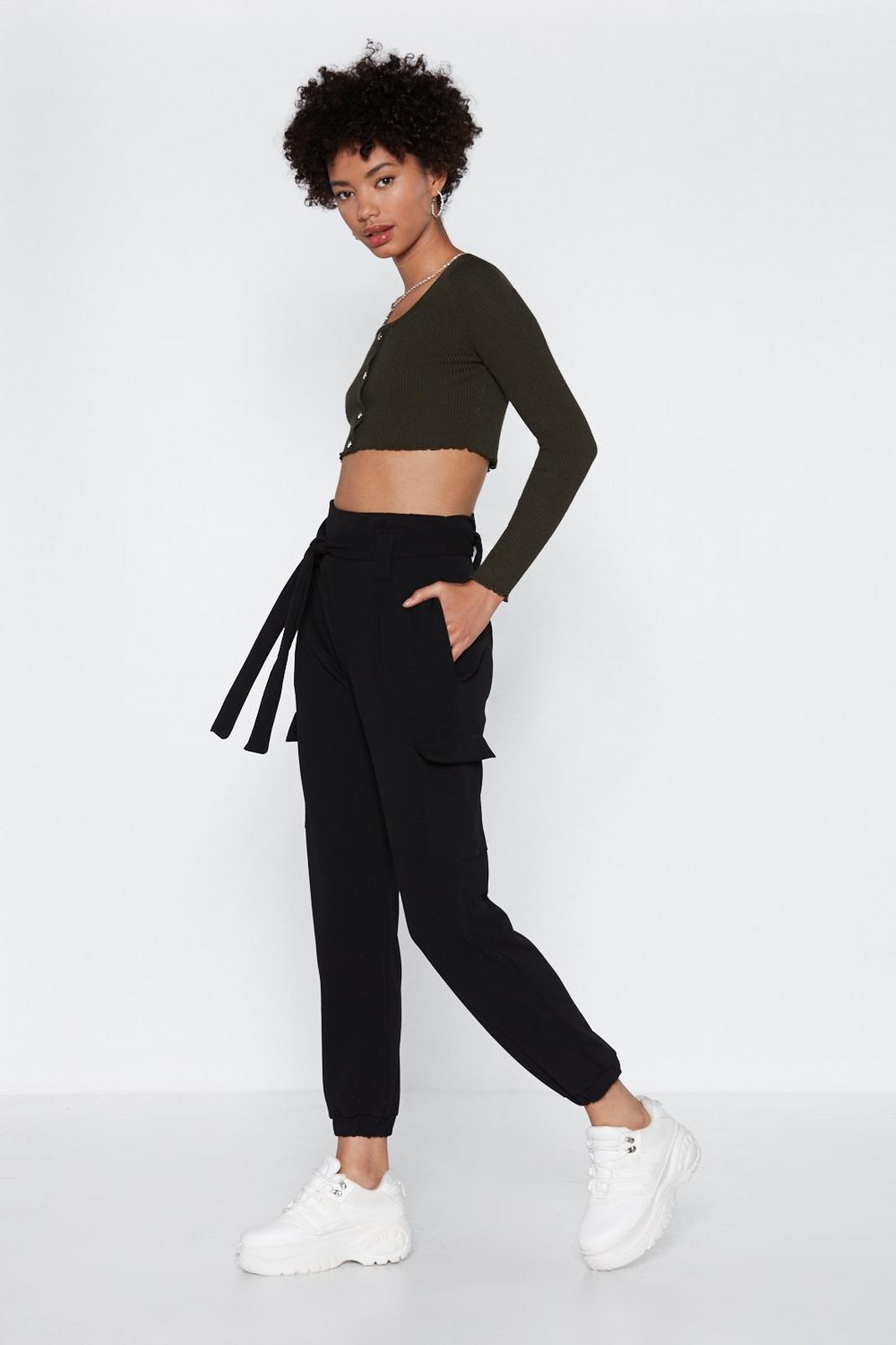 Cargo the Distance High-Waisted Trousers image number 1